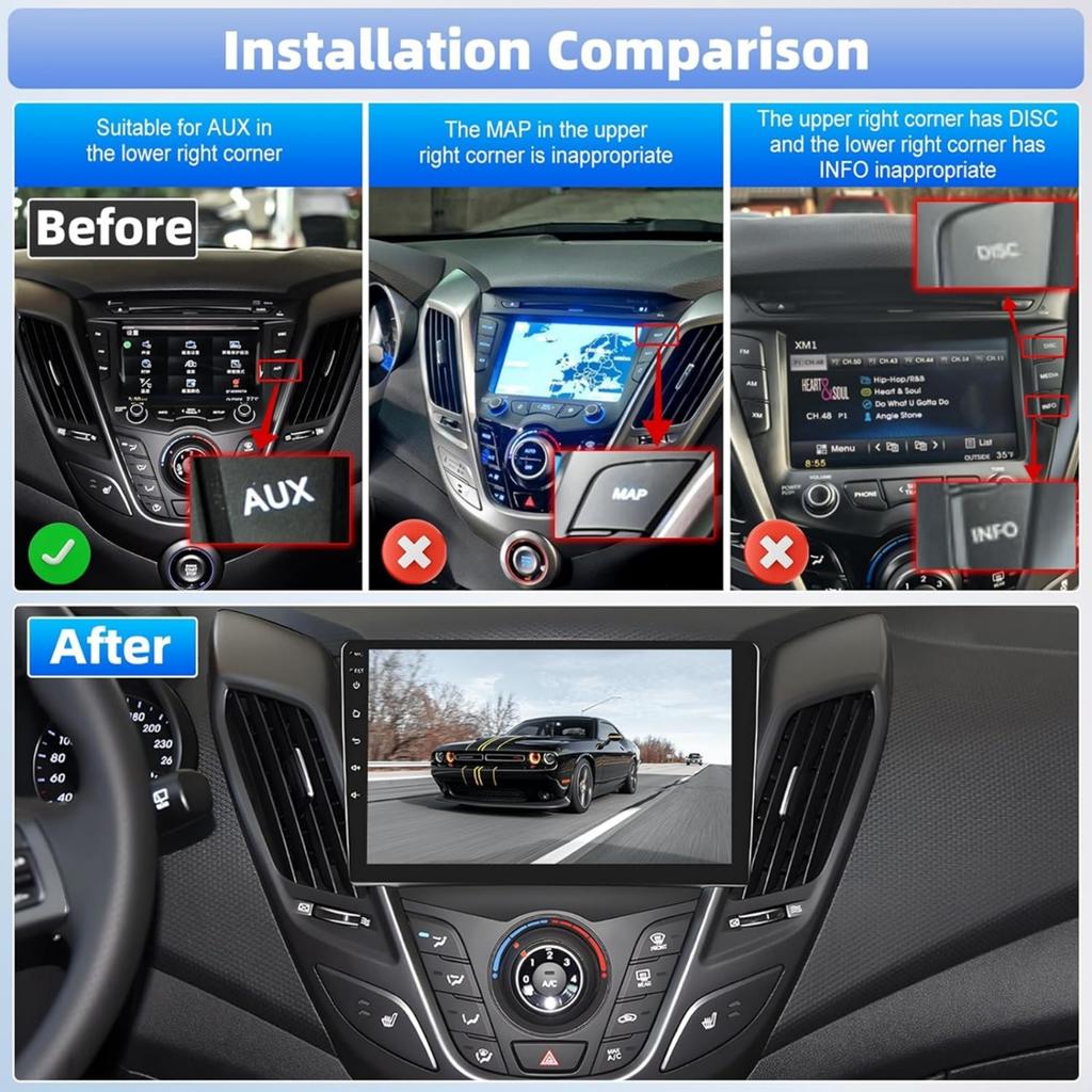 For Hyundai Veloster FS 2011 - 2017 Car Radio Multimedia Video Player Navigation stereo GPS Android 2din dvd BT