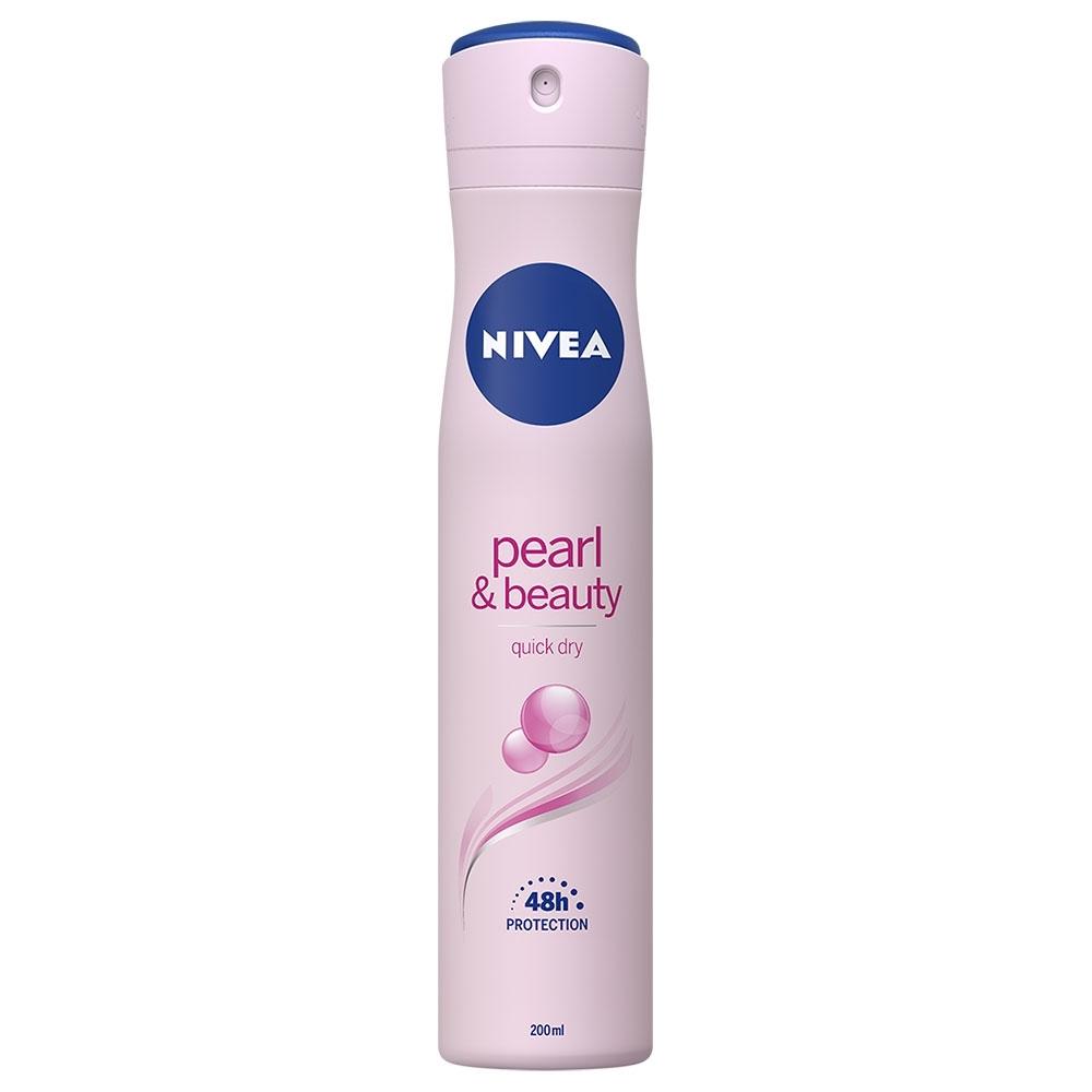 Nivea Deodorant Spray 200ml (Dry/Bright/Pearl & Beauty) Choose 1 of 3