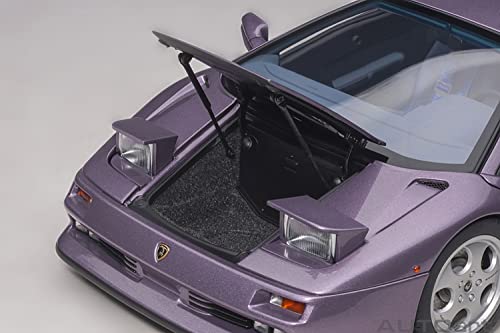 AUTOart 1/18 Scale Lamborghini Diablo SE30 Jota VIOLA SE30/Metallic Purple Finished Model 79142