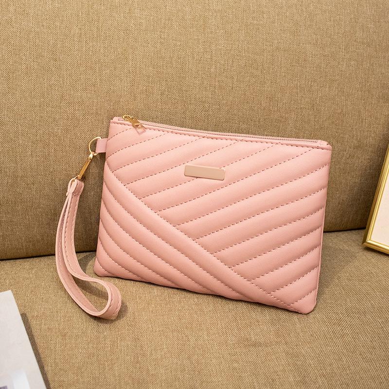 Fashionable Embroidered Mobile Phone Clutch - Large Capacity, Versatile Women's Bag