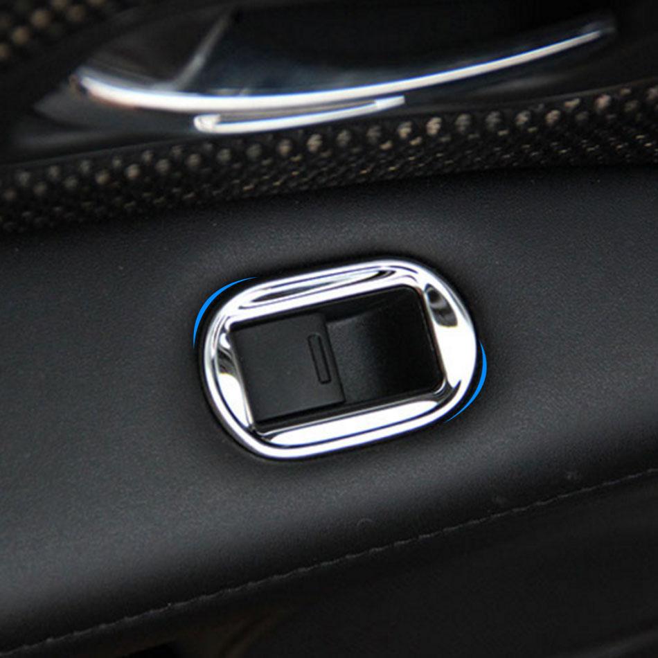 For Honda HR-V 2014-2020 Left Hand Drive Car Window Lifter Panel Sticker Decoration Cover Trim Styling Interior Accessories