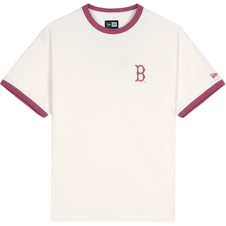New Era SS26 MLB Boston Red Sox Sports Fashion Versatile Street Short Sleeve T-Shirt Unisex Tops 14905205