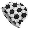 Soccer Football Ball Art Pattern Beanie Chemo Hat Unisex Daily Headwear Men Hip Hop Knit Hat Scarf Nightcap Slouchy Skull Cap