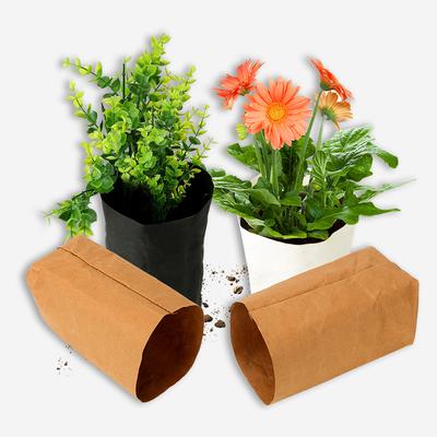 Multifunktions Kosmetik Lagerung Tasche Kreative Desktop Pflanze Tasche Kraft Papier Blumentopf Home Dekoration Zubehör