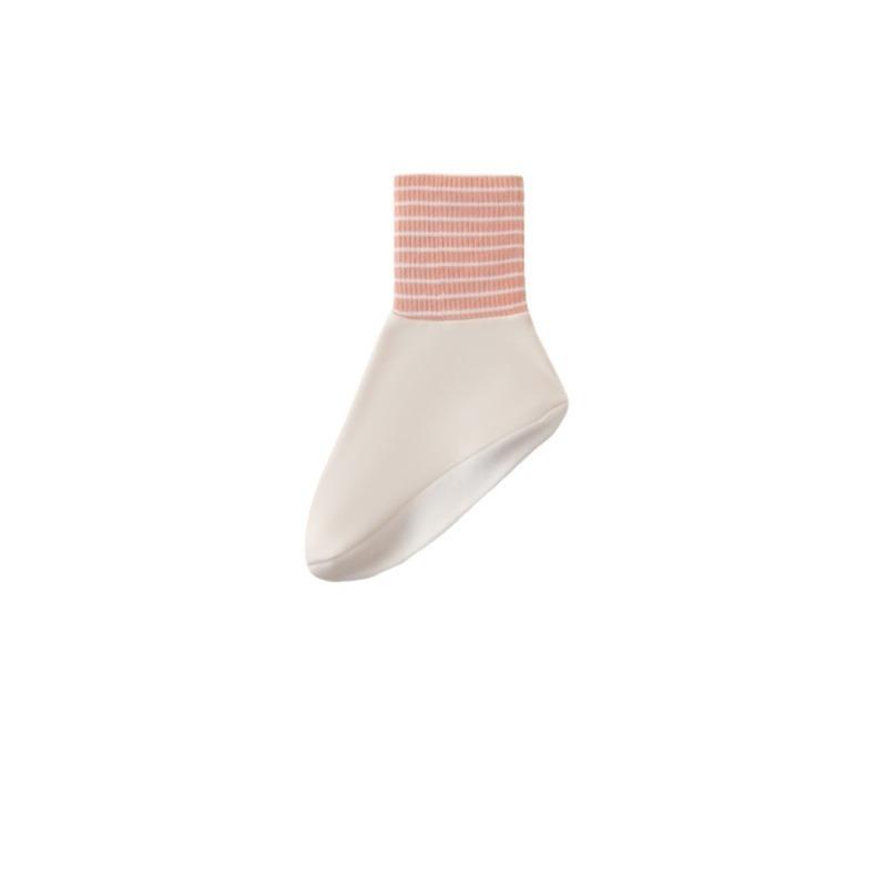 

Женские весенне-осенние теплые домашние удобные не носочные носки-трубы до колена 1 pair розовый