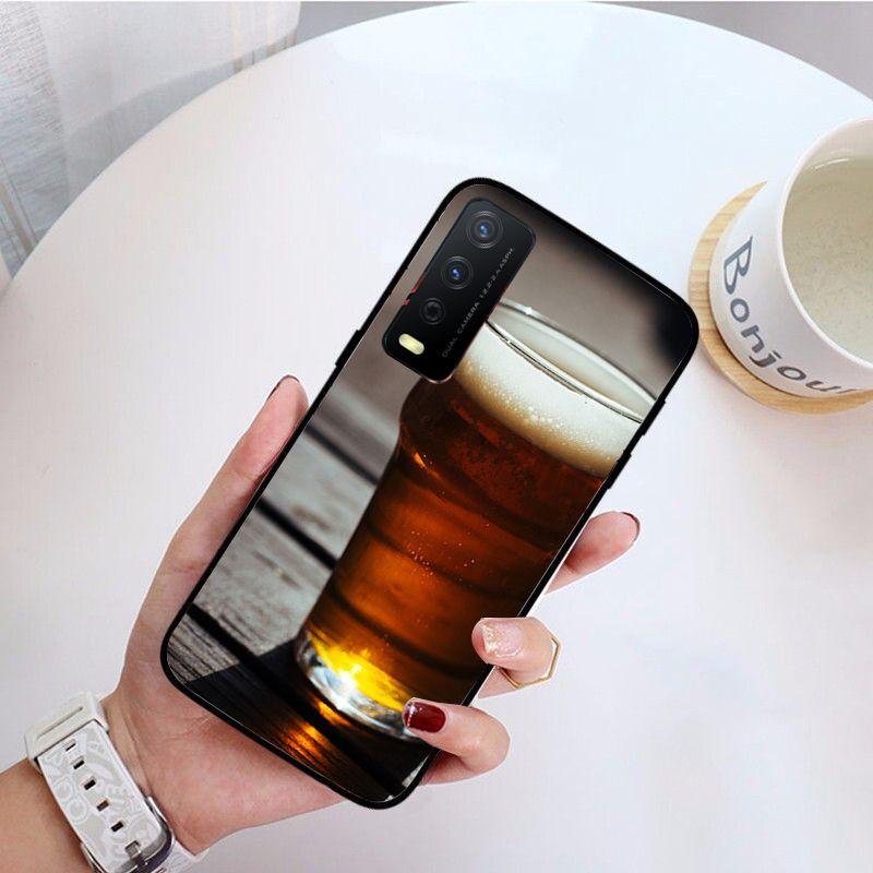 

Чехол для телефона из пивной пены и пива для vivo Y31 Y30 Y33S Y11S Y12S Y17 Y20 Y20S Y21 Y21S Y1S Y53S Y15 Y19 Y91C V23 Чехлы coque VIVO V23 5G