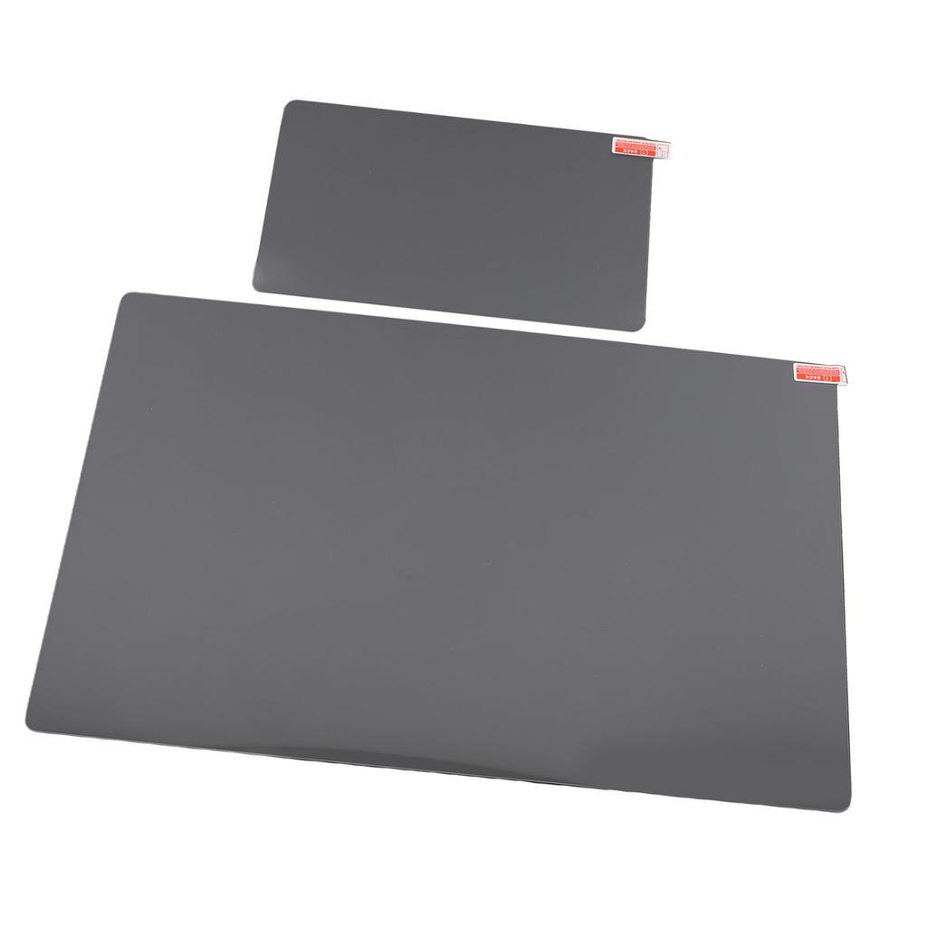 2Pcs Car Screen Tempered Glass Protector 15in 8in Main Rear Screen Display Tempered Glass Replacement for Tesla Model 3