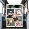 SPY×FAMILY Print Flannel Blanket Warm Comfortable for Bedrooms,Sofas,Beds,Chairs,Picnics,Travel Daily Use YUN6518m