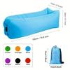 Inflatable Sofa Bag Portable Camping Sofa Mattress Music Festival Recliner Outdoor Mat Air Cushion Beach Lounger