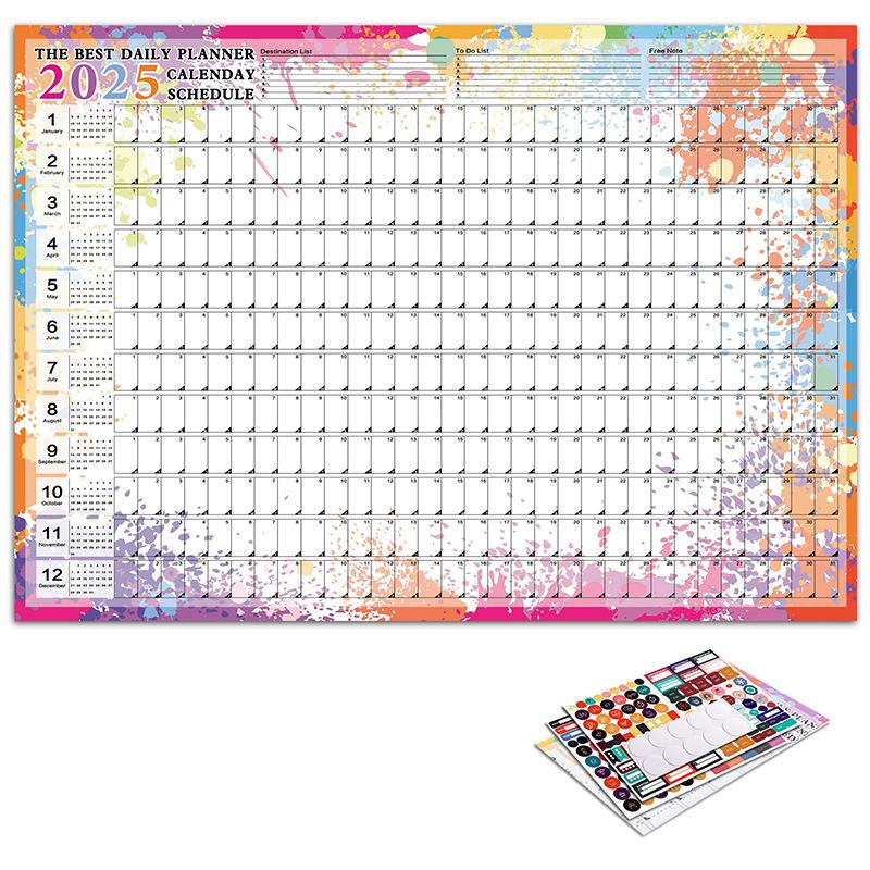 2026 2026 Calendar Planner Sheet Large Wall Calendar Kawaii To Do List Planner Target List Schedule Organizer Office Supplies