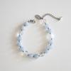 MERRYMOTIVE Aqua marine gem bracelet