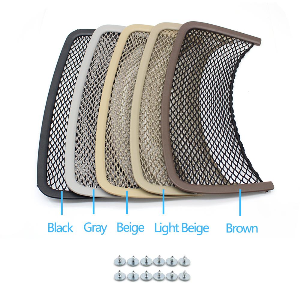 Car Front Left Right Seatback Pocket Panel Cover Trim For Mercedes BENZ ML GL GLS GLE R Class W164 W166 W251