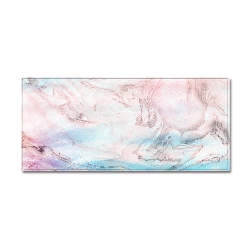 Marble Door Mat Kitchen Long Bathroom Non-Slip Mat Bedroom Living Room Floor Mat Carpet