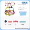 25-144Pcs Assembled Magnetic Building Blocks Cube Set Early Education Toys Brain Development Puzzle For Baby Creative Magnetic R