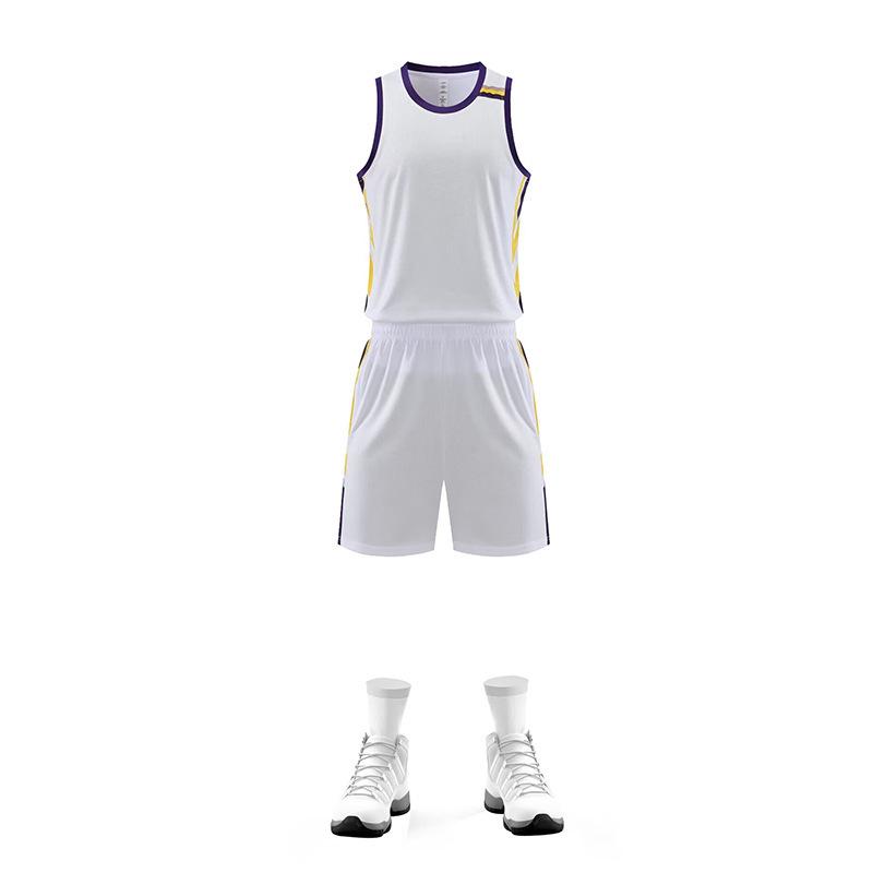 Unisex Basketball Jersey Team Uniform - Quick-dry Training Set