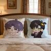 Game Love And Deepspace Cushion Cover 1Pcs Decorative Covers Soft Cushion Case For Sofa Couch Decor 40X40 45X45 Pillowcases