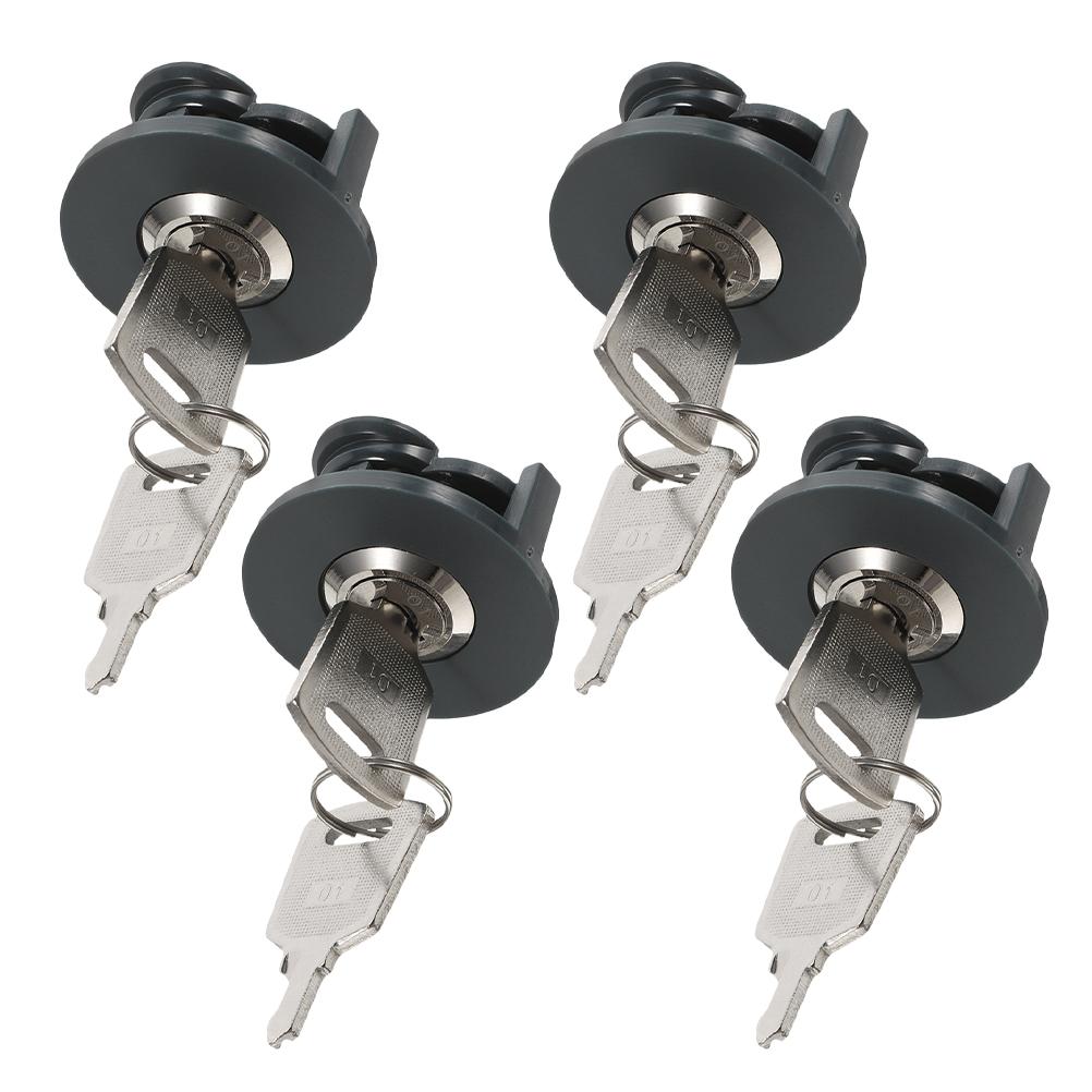 

4Pcs Zinc Alloy Industrial Plug Anti-Touch Safety Lock Rotary Tongue Protector Industrial Socket Security Locks China Mainland