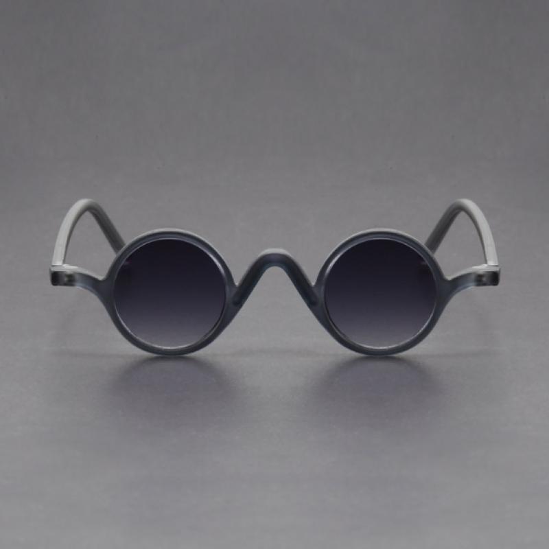 1 kus Malé kulaté sluneční brýle s rámečkem pro ženy Vintage Unisex Retro Sluneční brýle Horolezecké brýle