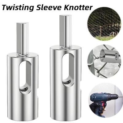 Knotter Tie Wire Twister Tools Iron Wire Multi-functional Triangular Shank Knotter