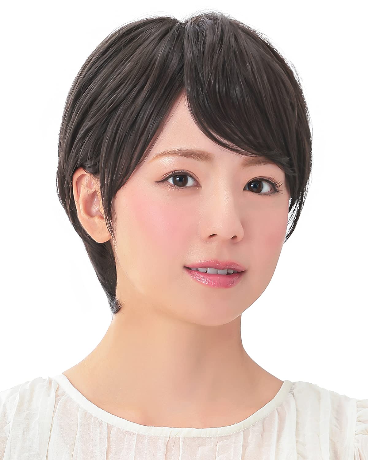 

Перука Коротка медична повна перука Один розмір підходить для більшості натуральних чорних pw205NBK [AQUADOLL] Жіноча NBK.