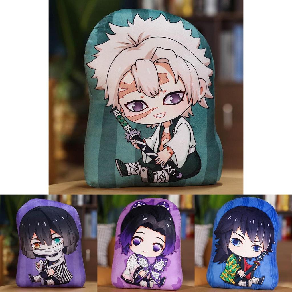 Anime Demon Slayer Kimetsu No Yaiba Plush Pillow Pendant Stuffed Toy Perfect For Collection And Decoration
