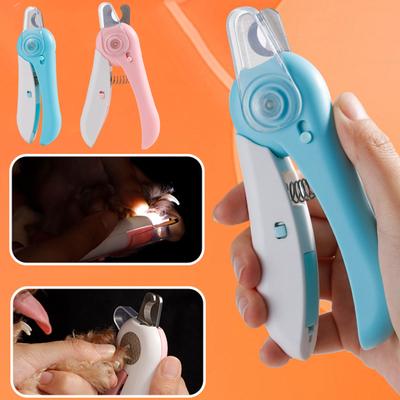 2-in-1 Cats And Dog Nail Clippers With Lamp And Nail Polish
