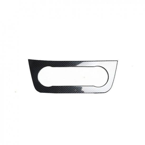 For Benz GL ML Car Central AC Button Control ABS Carbon Fiber Cover Trim 2012-15