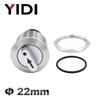 22mm Waterproof Metal Rotary Selector Switch 2 3 Postion 1NO1NC 2NO2NC 12V Red Green LED Stainless Steel Push Button Knob Switch