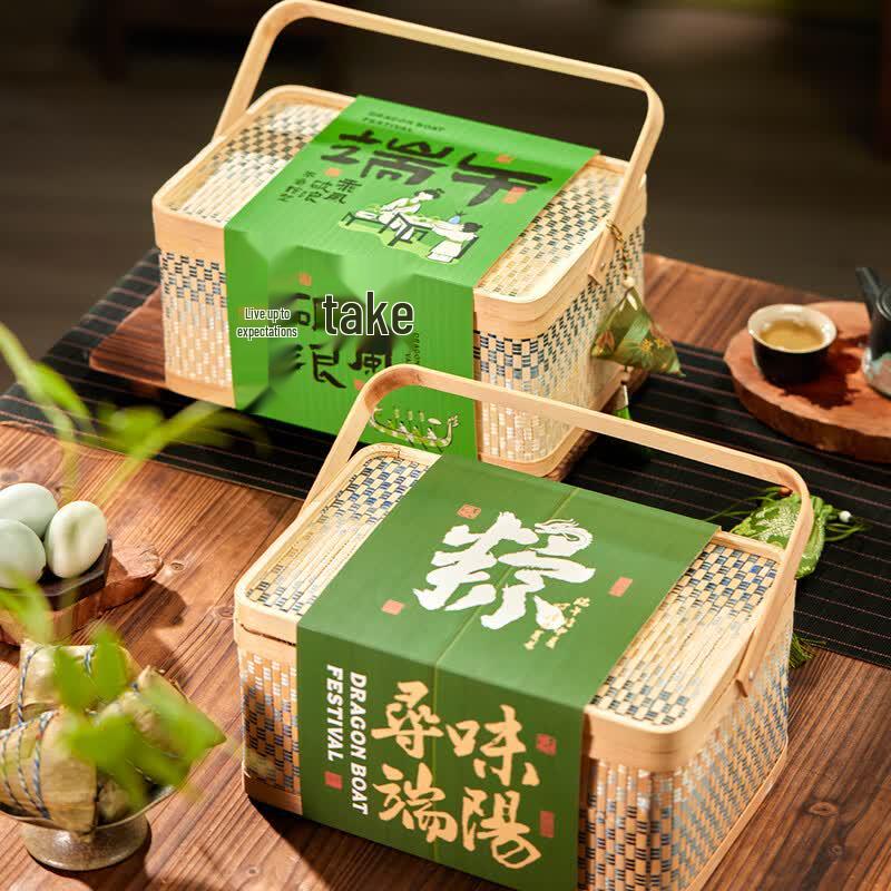 

Бамбуковая подарочная корзина Deou Xingguang для Праздника драконьих лодок
