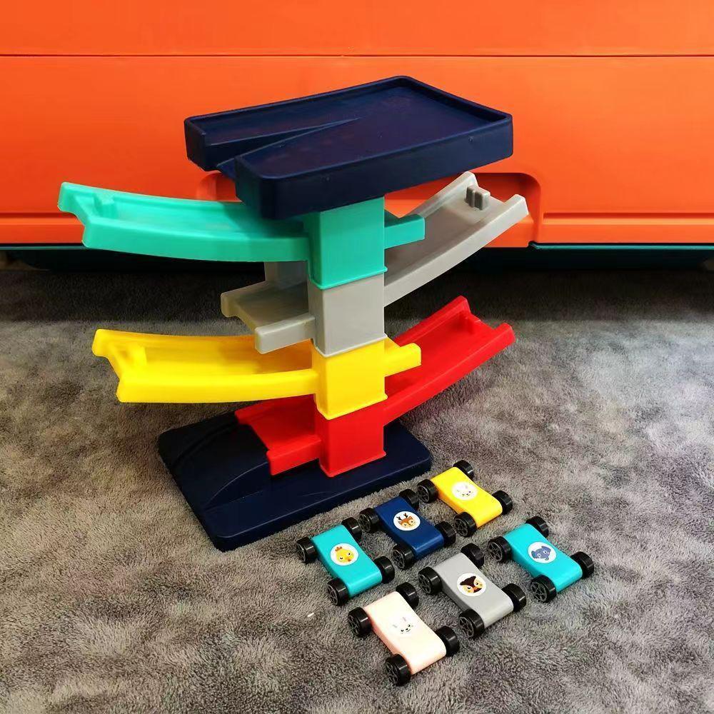 Gliding Track Car: Educational Inertial Toy for Kids 1-6 Years