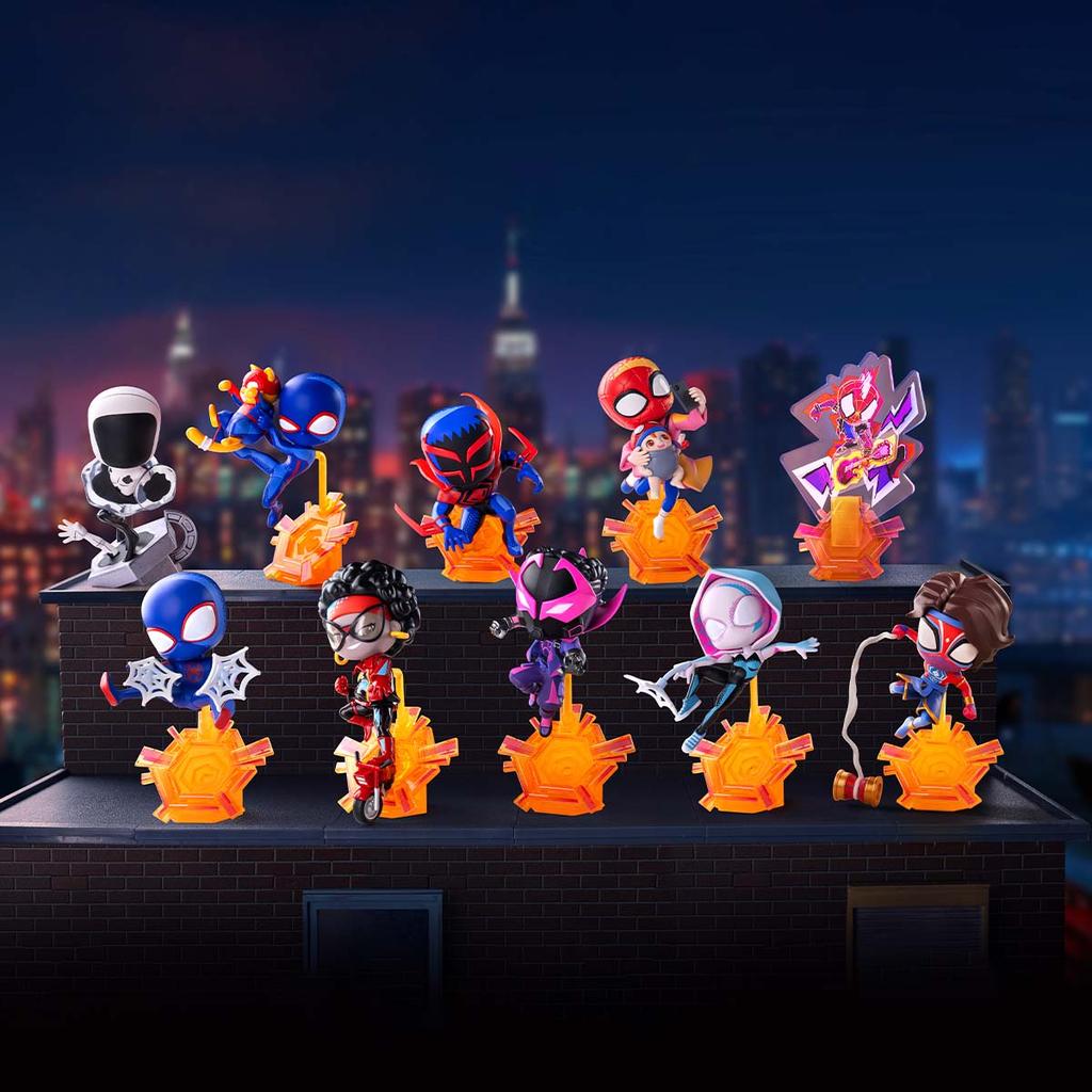 POP MART Marvel Spider-Man Across the Spider-Verse Series Figures Blind Box