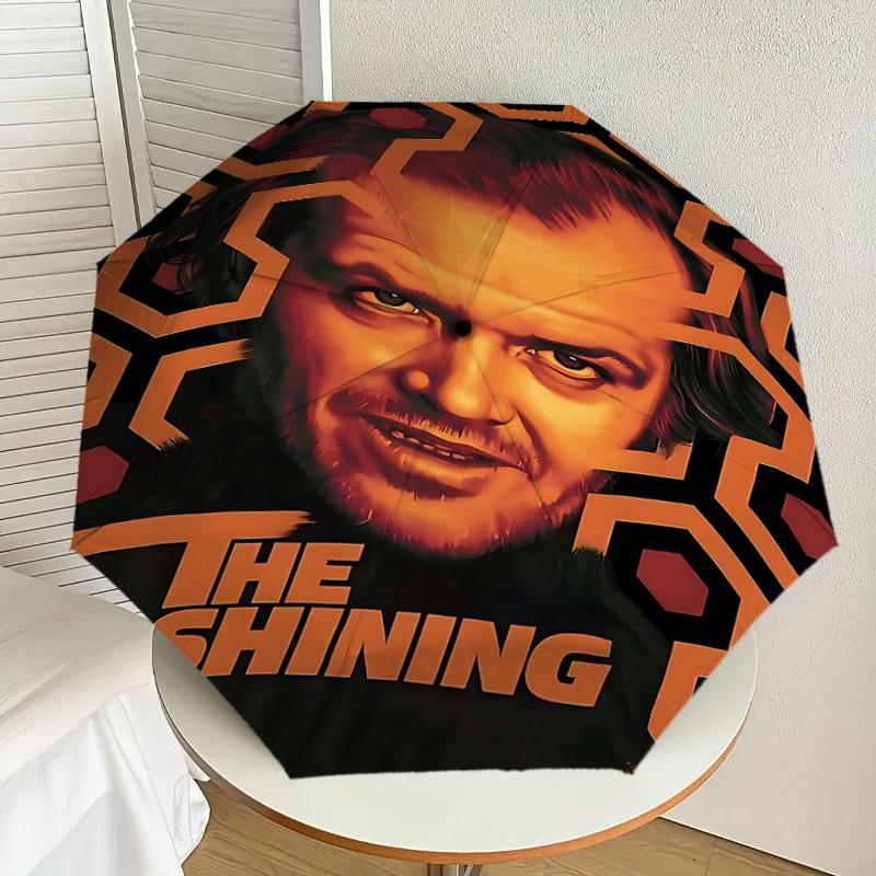 1PC The Shining Umbrella-8-Rib Reinforced, Automatic Open, Lightweight & Durable-D2646