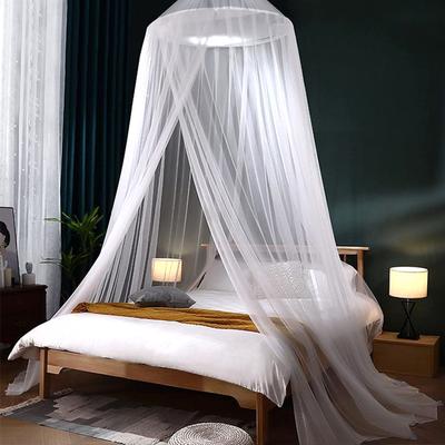 Summer Hung Dome Mosquito Net for Double Bed Princess Style Hanging Canopy Dome King Sleeping Fly Insect Hanging Tulle Curtain Round Curtains