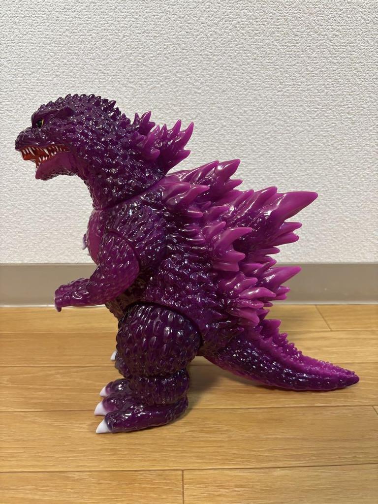 [USED] GVW Godzilla 2000 Millennium 4th Series by Anrakuyasu Soft Vinyl Figure by Medicom Toy