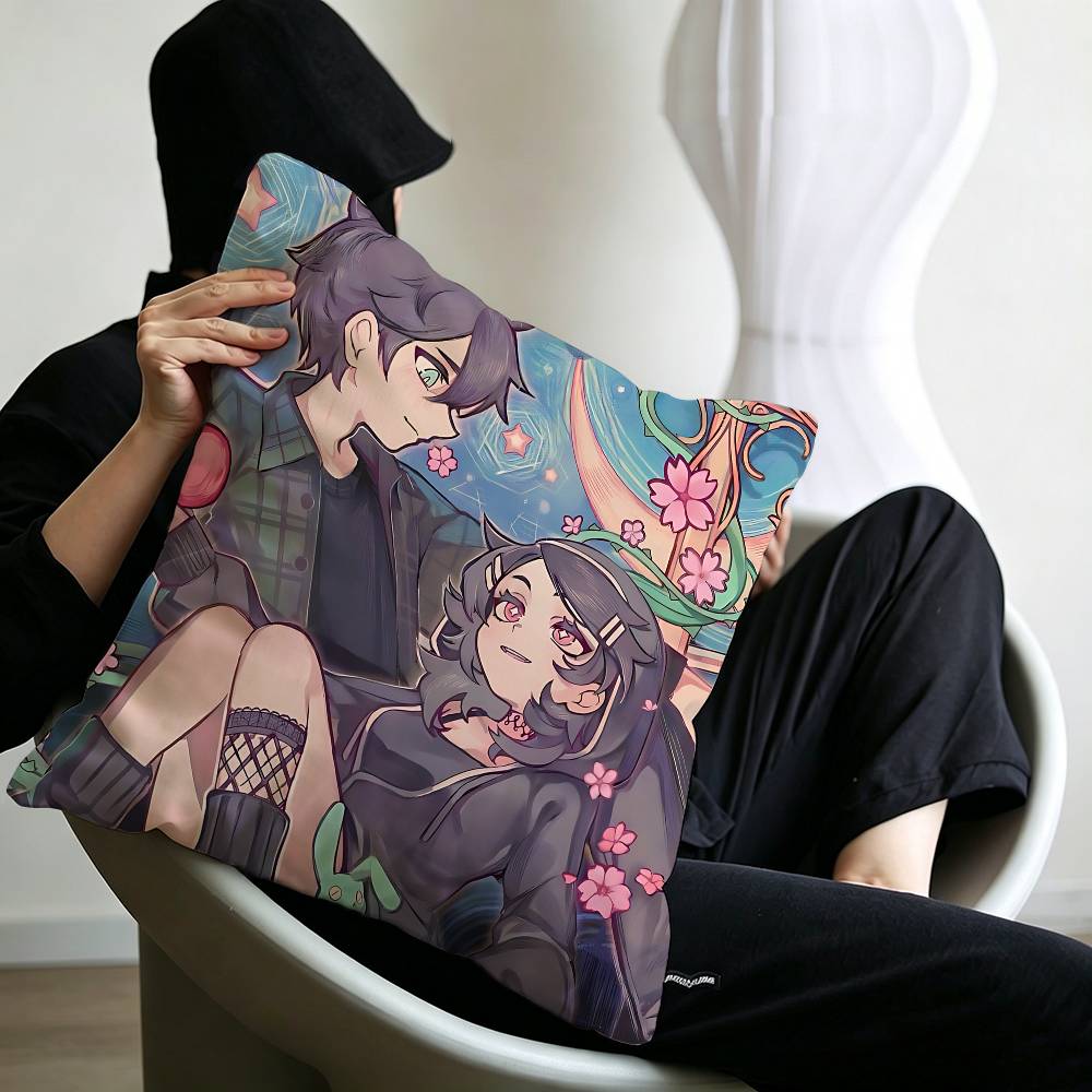 The Coffin Of Andy and Leyley Game Personalized picture text home decorative pillows Household Gifts 45x45cm