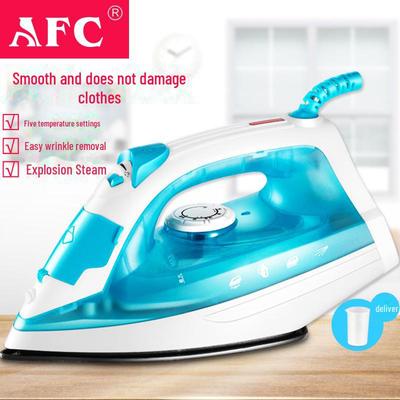 AFC Steam Iron with VDE Plug - Handheld, US & EU Standard Mini Electric Iron.