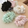 Oversized Pure Color Bow Hair Claw Clip Women Hair Accessories Shark Clip Multilayer Bow  Giant Clawclip