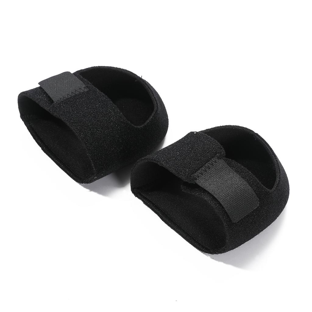 Silicone Heel Cover, Heel Cover, Rear Shock Pad, Heel Sock Cover, Gel Protective Cover, Men's and Women's Feet, Velcro Patch, Shock Pad