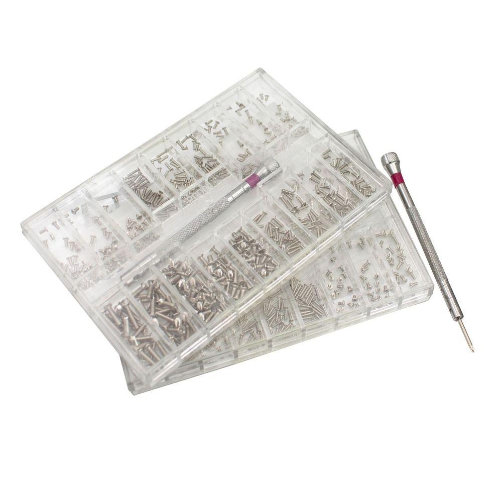 Specification Assorted Mini Screws Set Cross Boxed Micro Screws Silver Hardware Tools Sunglass Repair