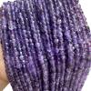 Faceted Amethyst Cube Loose Beads for DIY Jewelry Making
