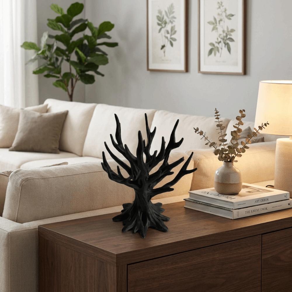 Plastic Earring Display Stand Branch-Shaped Jewelry Organizer Jewelry Storage Rack Home Decoration