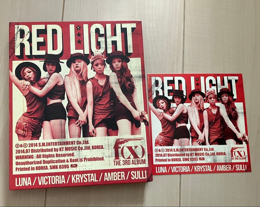 

[USED] f(x) RED LIGHT THE 3RD ALBUM