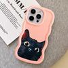 Cute Cat Pattern Soft Phone Cover Case for iPhone XR 12 15 Plus 14 11 8 16 Pro Max 17 Air 13