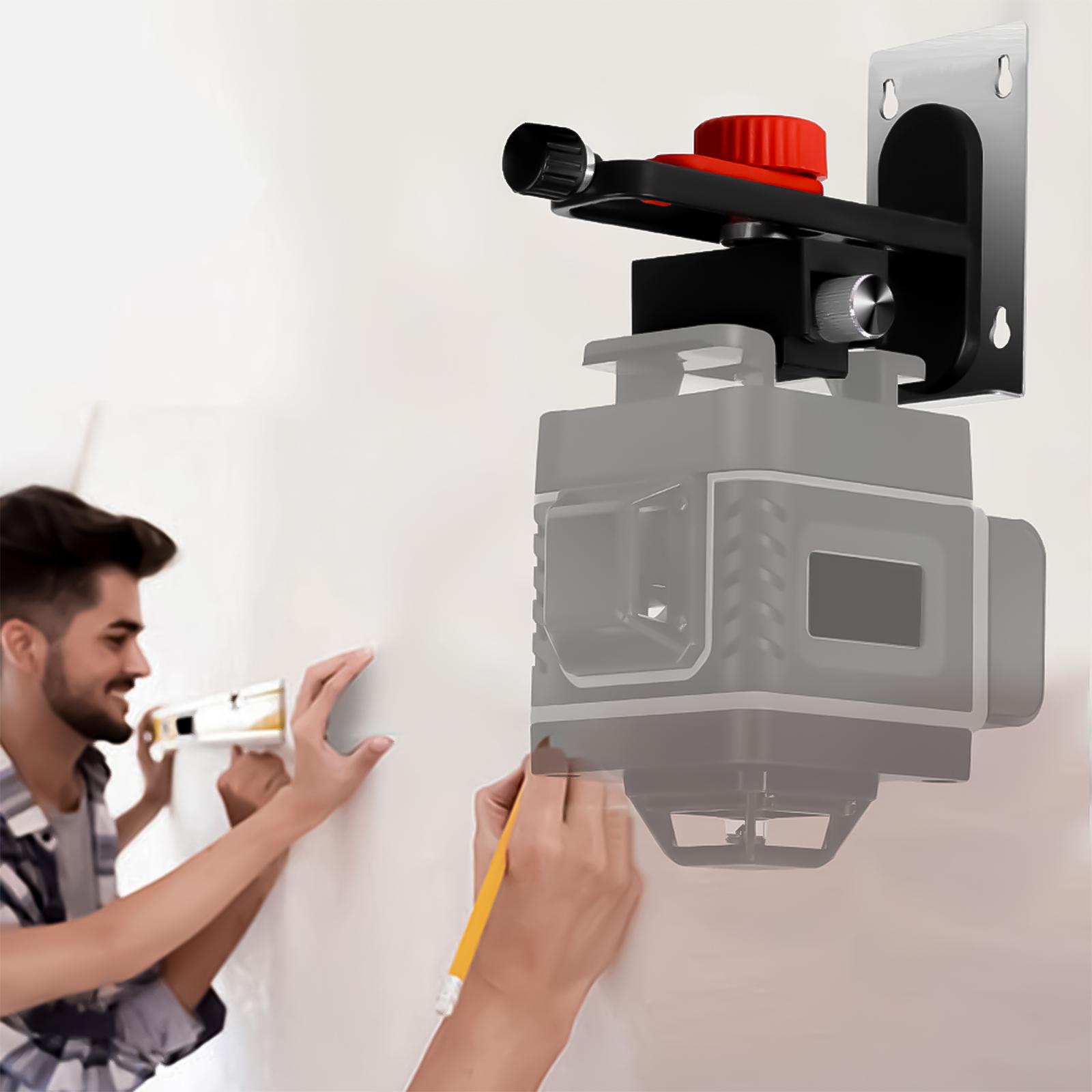 

Кронштейн для точной настройки Адаптеры лазерного уровня, L-образная магнитная поворотная основа с наружной резьбой 1/4 -20, регулируемая опора