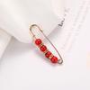Pearl Waist Cinching Pin Set – Safety Pin Brooch for Women's Clothing