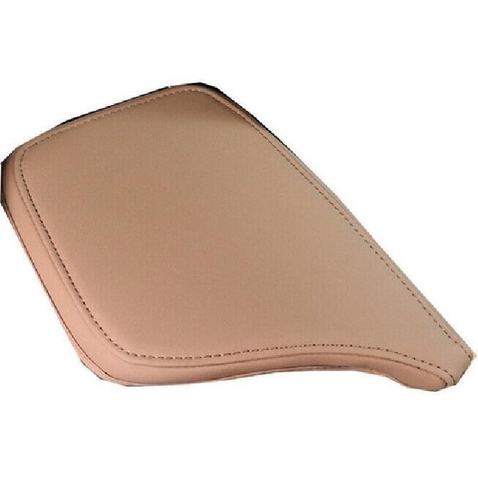 For Volvo V90 2018-2021 Brown Leather Central Console Armrest Box Cover Trim