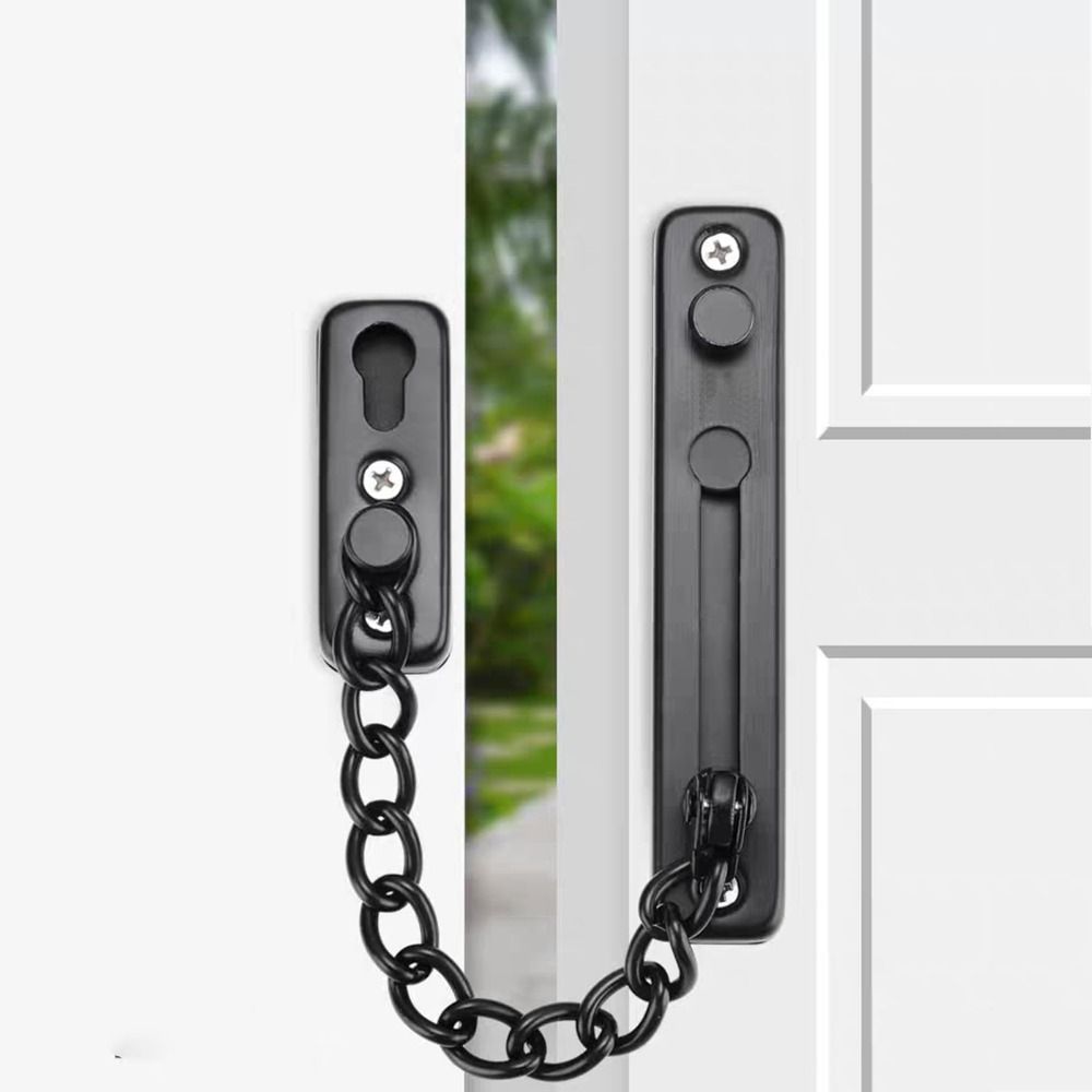 No-drill Door Chain Lock Guard Against Theft Anti Theft Press Lock Security Chain Lock Office