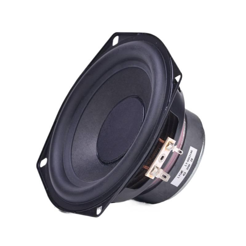 Heavy Bass Speaker 5.25 Inch 4 Ohm 30 Watt Curved Rubber Edge External Magnet
