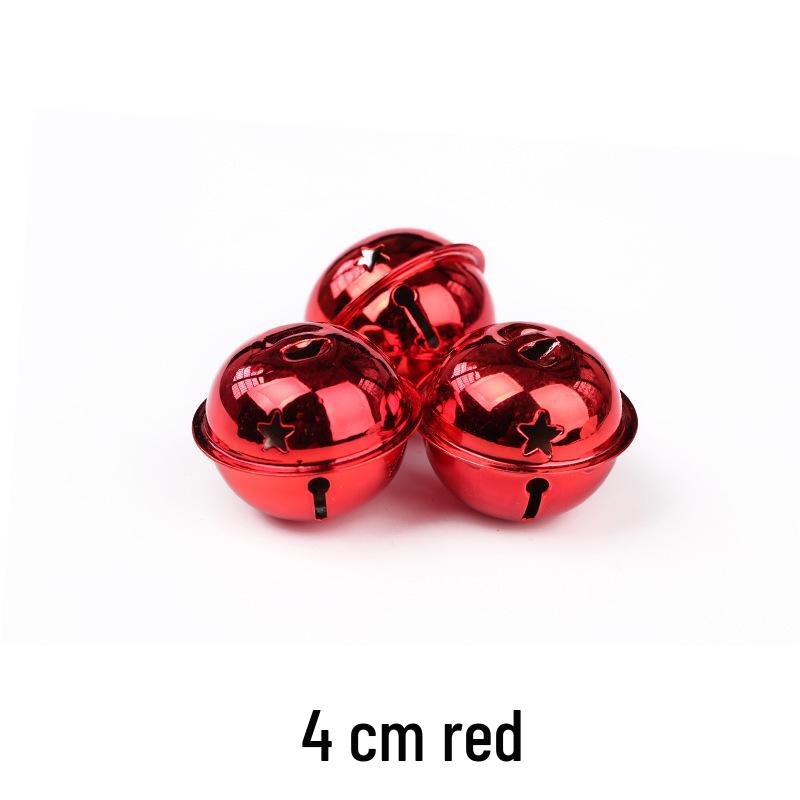Multi-Colored Vacuum-Plated Festival Bells for Christmas and New Year Decor