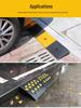 Rubber Threshold & Curb Ramps for Cars and Speed Bumps